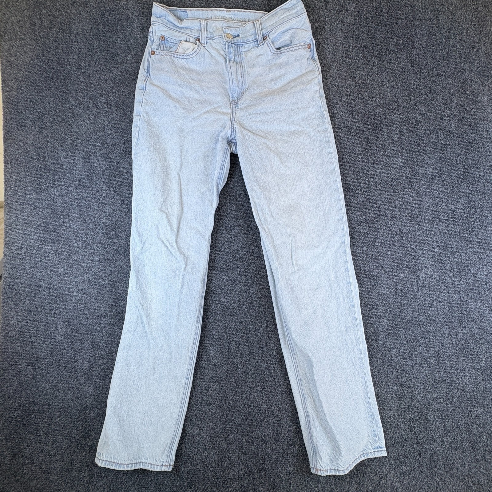 American Eagle Outfitters Strigid Jeans Womens 29x29.5 Blue Light Wash Denim
